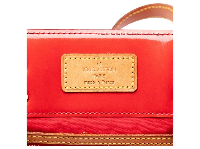 Louis Vuitton Red Monogram Vernis Reade MM Rouge - vue 5