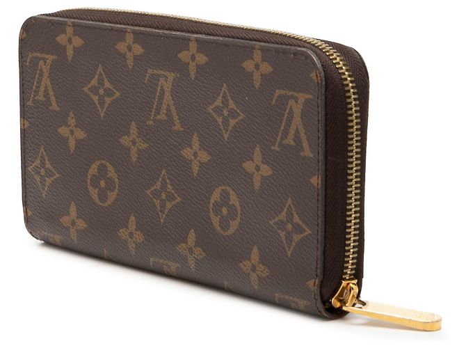 Cartera larga Zippy Monogram marrón Louis Vuitton Castaño - vista 2
