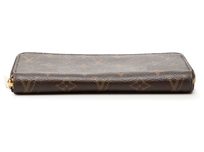 Cartera larga Zippy Monogram marrón Louis Vuitton Castaño - vista 3