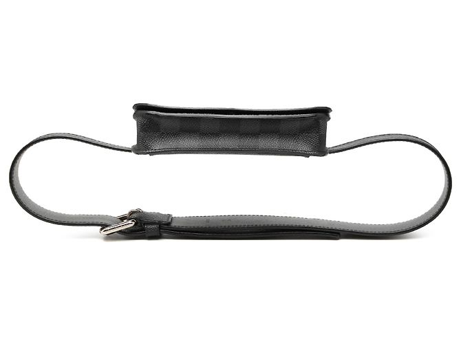 Louis Vuitton Pochette Homme Ceinture in Damier Graphite nero - vista 3