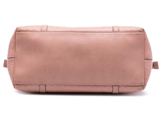 Borsa Satchel Gucci Pink Large Microguccissima Rosa - vista 3