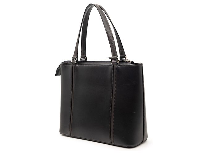 Bolsa de couro preto Burberry - vista 2