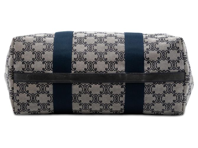 16 Céline Celine Tote aus Macadam Canvas in Grau Braun - Ansicht 3