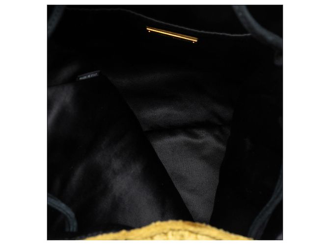 Tote in velluto dorato Miu Miu D'oro - vista 4