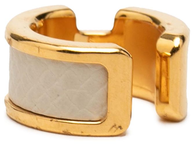 Hermès Olympe Ear Cuff aus Epsom und vergoldet Gold - Ansicht 3