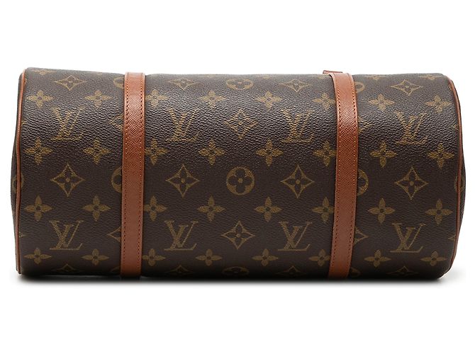 Louis Vuitton Marrone Monogram Papillon 30 - vista 3