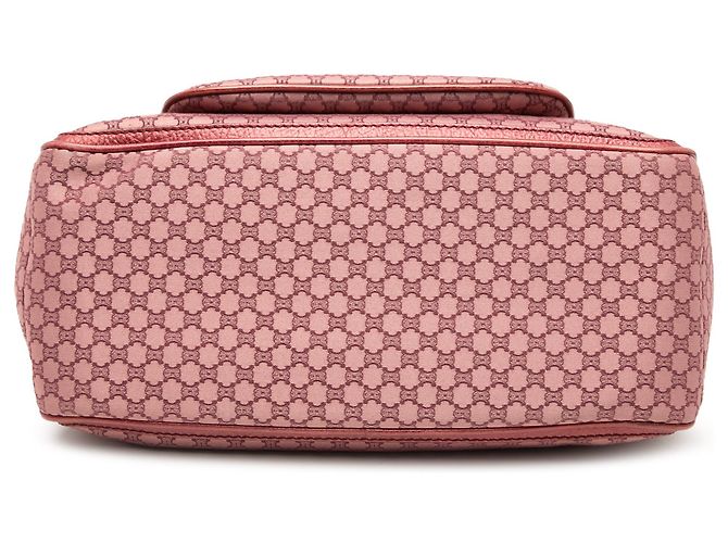 Céline Borsa Boogie in tela Macadam rosa Celine - vista 3