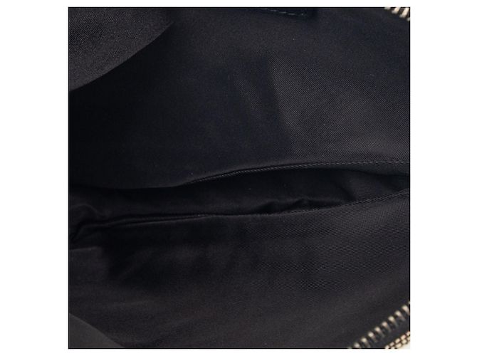 Mini Diorissimo Canvas Saddle Pochette in Schwarz - Ansicht 4