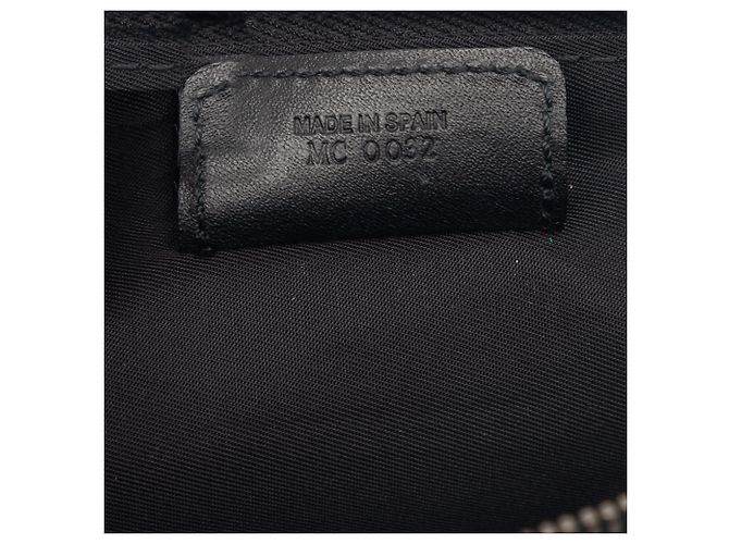 Mini Diorissimo Canvas Saddle Pochette in Schwarz - Ansicht 6