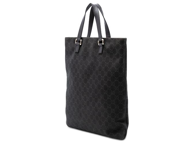 Tote in denim GG marrone Gucci Marrone scuro - vista 2