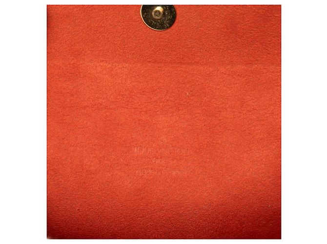 Louis Vuitton Pochette Florentine in Damier Ebene marrone - vista 5