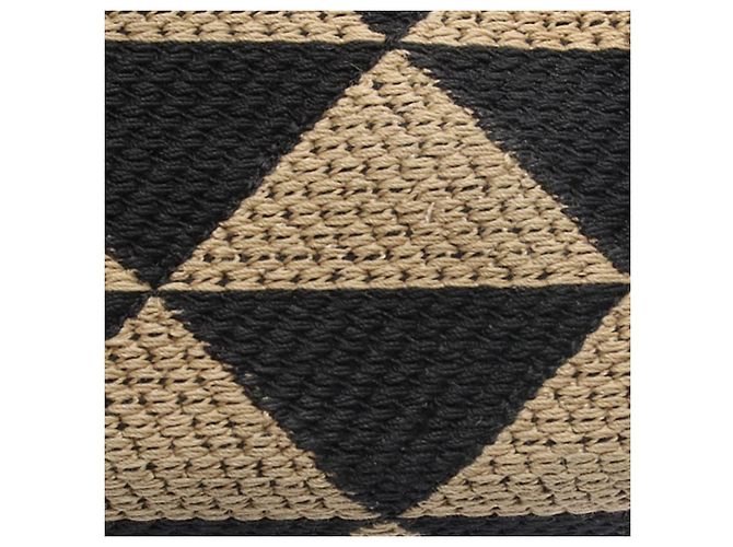 Borsa Prada Symbole Triangolo in tela marrone piccola - vista 6