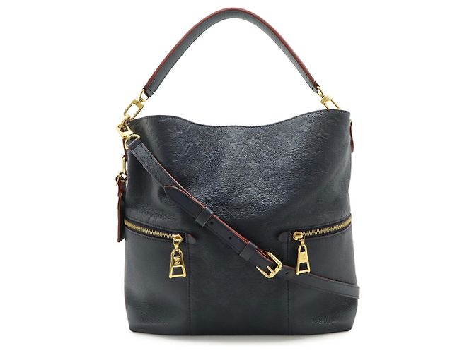 Borsa a Spalla Louis Vuitton Monogram Empreinte Merry Rosso - vista 2