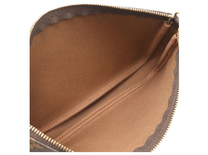 Borsa Louis Vuitton Monogram Pochette Accessoires Marrone - vista 8