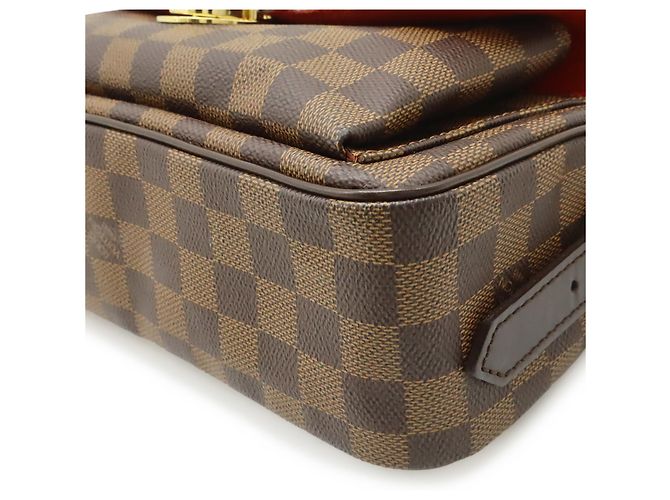 Borsa a Spalla Louis Vuitton Damier Ravello GM Marrone - vista 4