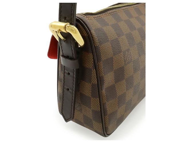 Borsa a Spalla Louis Vuitton Damier Ravello GM Marrone - vista 5
