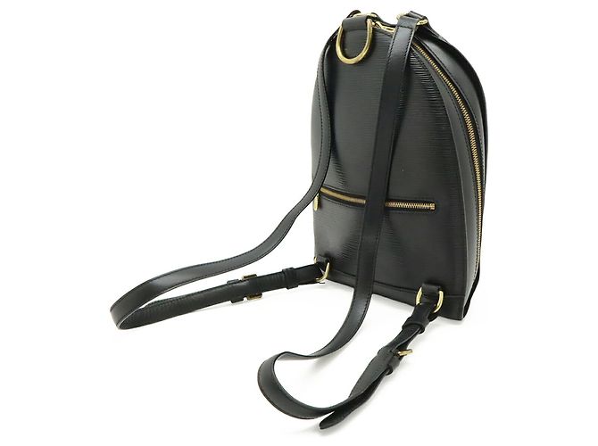 Zaino Louis Vuitton Epi Mabillon Nero - vista 3
