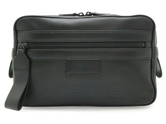 Borsa a tracolla in pelle Bottega Veneta Nero - vista 2