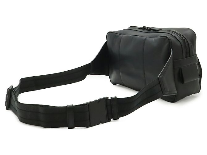 Borsa a tracolla in pelle Bottega Veneta Nero - vista 3