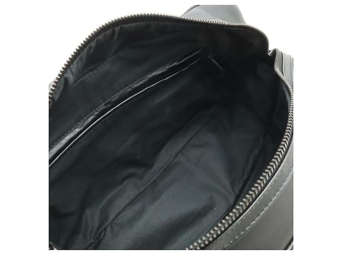 Borsa a tracolla in pelle Bottega Veneta Nero - vista 8