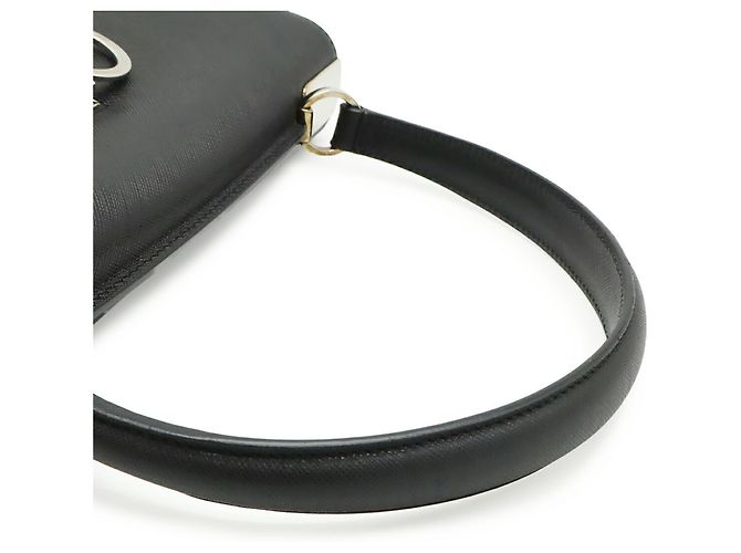 Borsa Salvatore Ferragamo Gancini Nero - vista 6