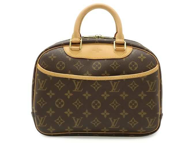 Borsa Louis Vuitton Monogram Trouville Marrone - vista 2