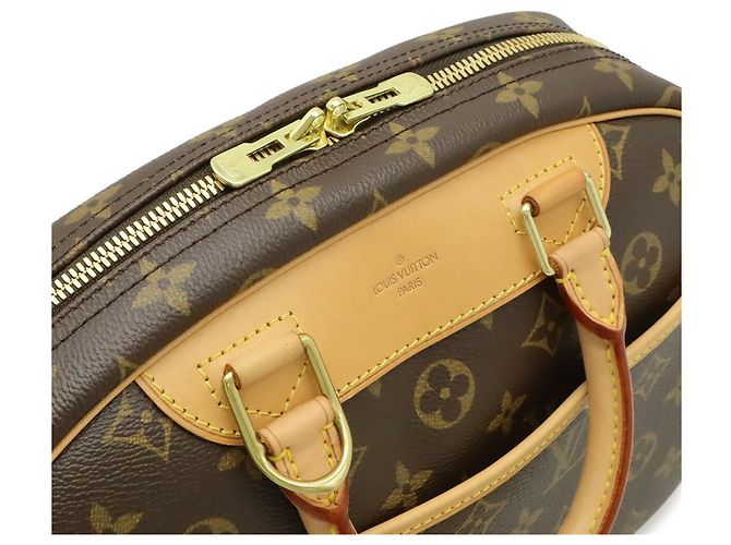 Borsa Louis Vuitton Monogram Trouville Marrone - vista 7