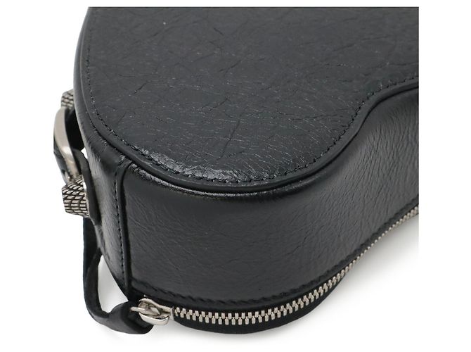 Pochette Balenciaga Le Cagole Heart Nero - vista 4