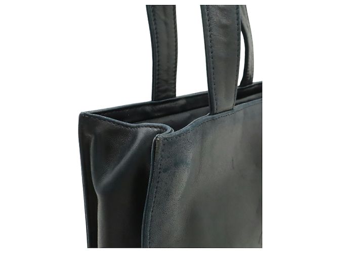 Borsa Tote CHANEL Camellia Coco Mark Nero - vista 8