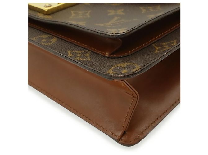Borsa Louis Vuitton Monogram Monceau 26 Marrone - vista 4