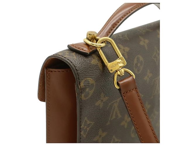 Borsa Louis Vuitton Monogram Monceau 26 Marrone - vista 5