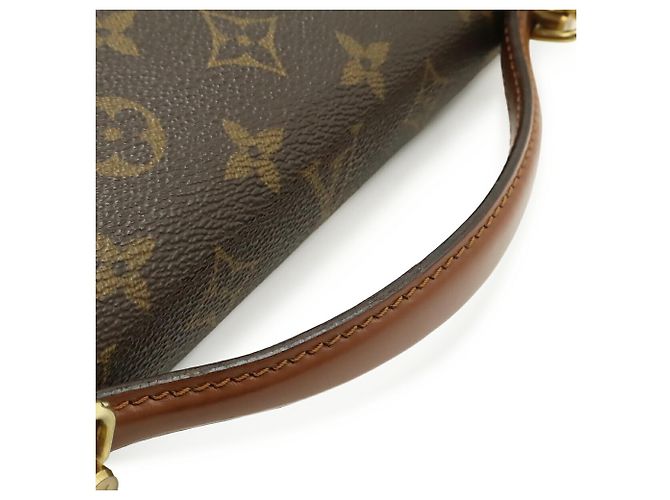 Borsa Louis Vuitton Monogram Monceau 26 Marrone - vista 6
