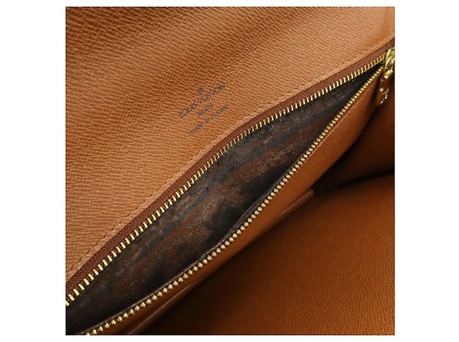Borsa Louis Vuitton Monogram Monceau 26 Marrone - vista 9