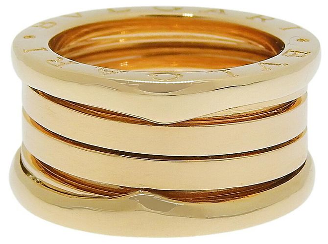Bulgari Anello Bvlgari B.Zero1 in oro giallo 18K D'oro - vista 4