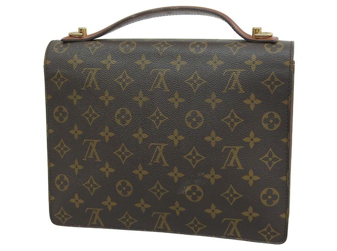 Borsa Louis Vuitton Monogram Monceau 28 Monogramma - vista 2