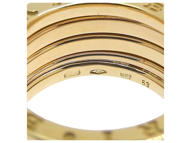 Bulgari Anello Bvlgari B.zero1 3-Band in oro giallo D'oro - vista 2