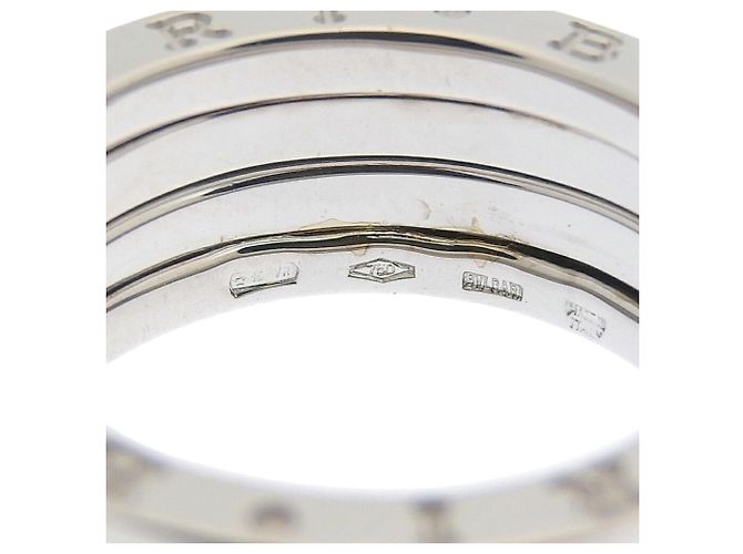 Bulgari Bvlgari B.zero1 3-Band Ring aus 18K Weißgold Golden - Ansicht 2