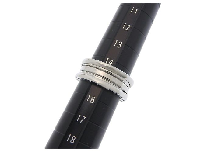 Bulgari Bvlgari B.zero1 3-Band Ring aus 18K Weißgold Golden - Ansicht 6
