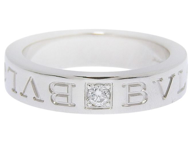 Bulgari Bvlgari Ring aus 18K Weißgold mit Diamant Golden - Ansicht 4