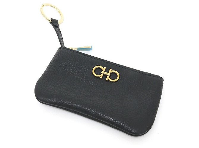 Monedero Gancini Salvatore Ferragamo Negro - vista 3