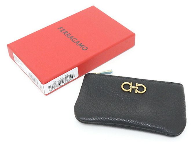 Monedero Gancini Salvatore Ferragamo Negro - vista 6