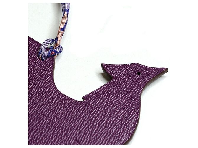 Hermès Hermes Petit H Phoenix Charm Roxo Azul marinho - vista 4