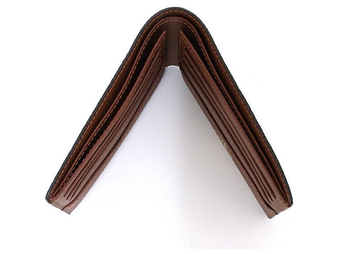 Louis Vuitton Monogram Chocolate Bi-fold Wallet Schokolade - Ansicht 4