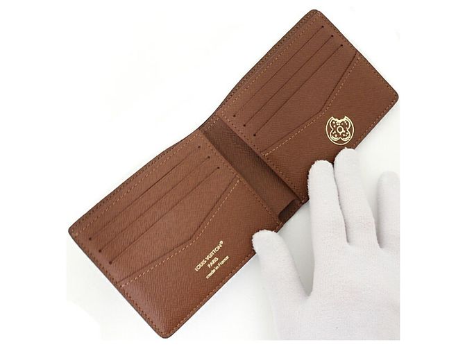 Louis Vuitton Monogram Chocolate Bi-fold Wallet Schokolade - Ansicht 5