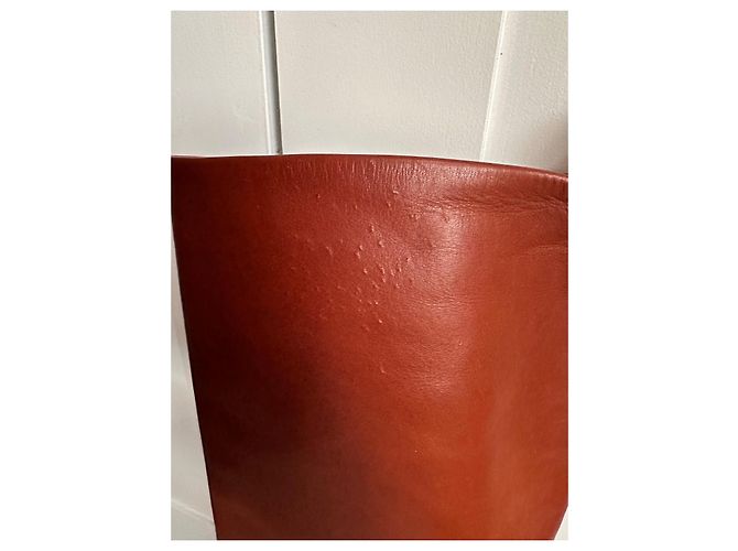 Louis Vuitton Botas altas de cuero marrón Castaño - vista 10