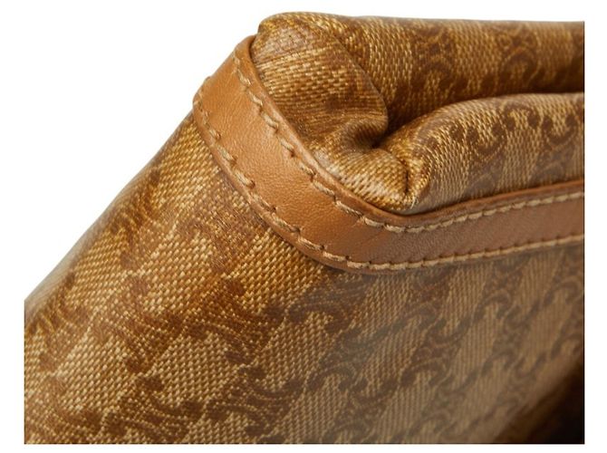 Céline Celine Macadam Schultertasche Beige - Ansicht 4