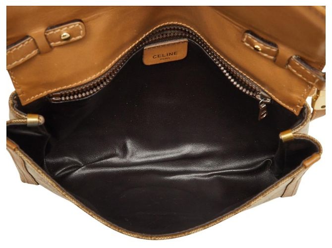 Céline Celine Macadam Schultertasche Beige - Ansicht 6