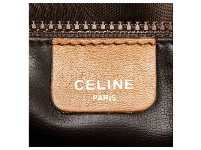 Céline Celine Macadam Schultertasche Beige - Ansicht 7