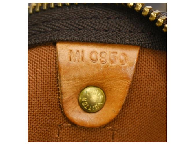 Borsa Keepall Louis Vuitton Monogram Canvas 60 Marrone - vista 5
