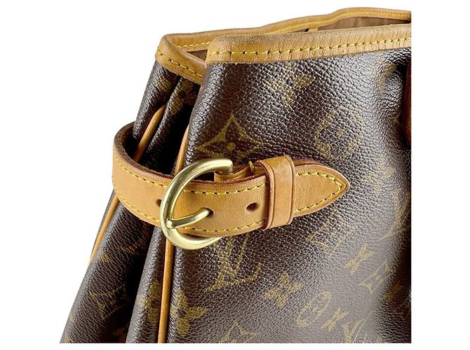 Borsa a tracolla Louis Vuitton Monogram Batignolles Horizontal Marrone Monogramma - vista 6